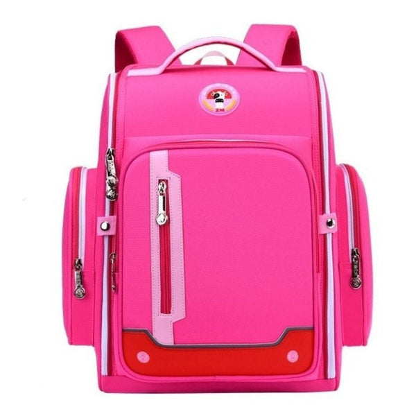 Classic British Backpack Rose Red