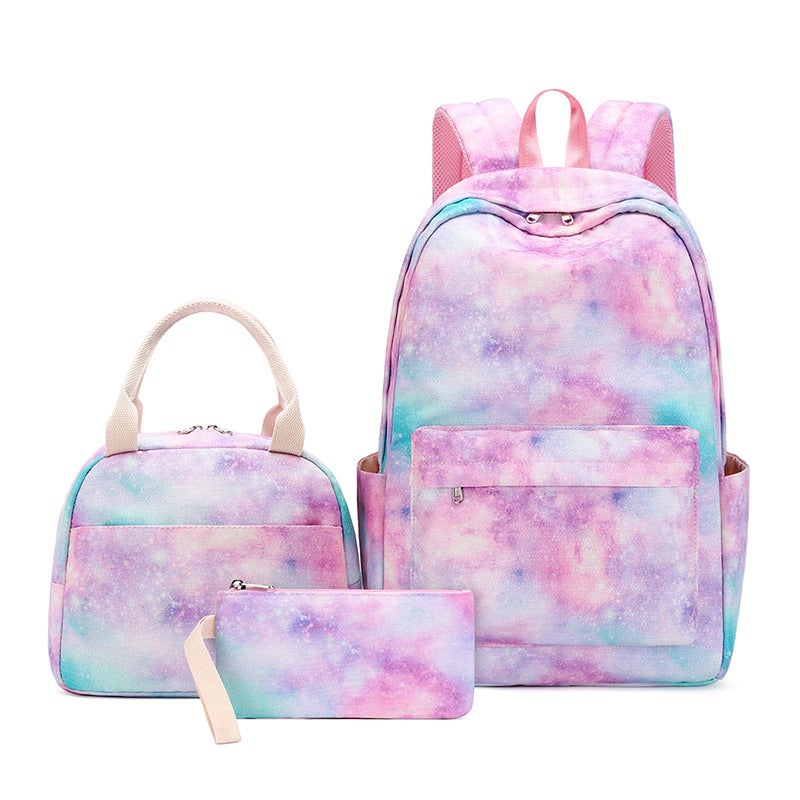 galaxy backpack school bag set