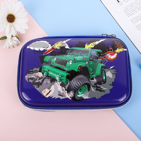 Green SUV Hardtop Pencil Case