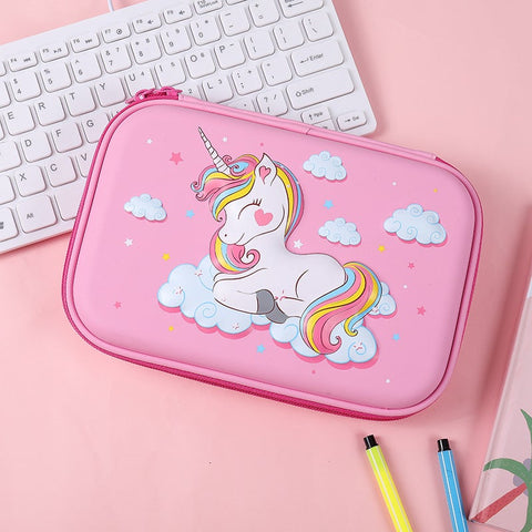 Hardtop Pencil Case-Unicorn