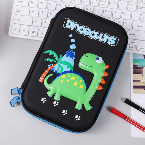 Hardtop Pencil Case-Dinosaur