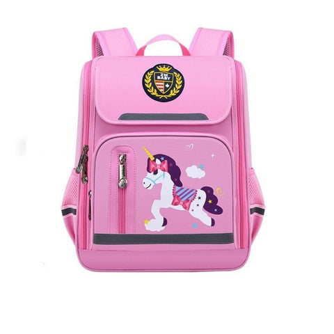 Pink Unicorn School Bag Kids Backpack