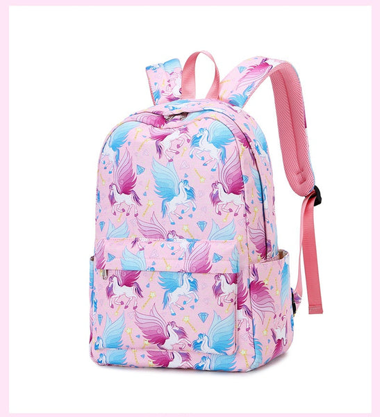 unicorn school bag set