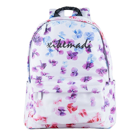 Flower Backpack School Bags for Girls Kids Backpack High School Bags