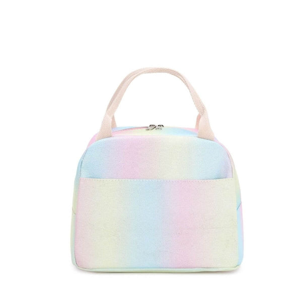 Glitter rainbow girls school bags and backpacks