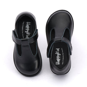 School Shoes Australia Black Leather Girls Mary Jane School Shoes Happy Kid AU