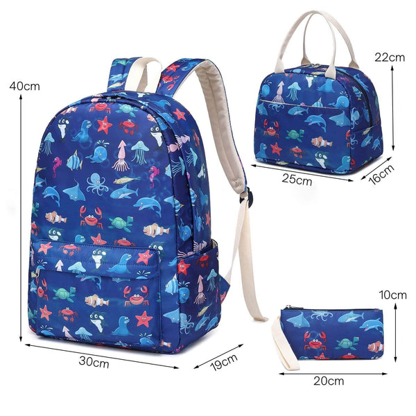 School Backpacks NZ Kids School Bags Ocean Animal