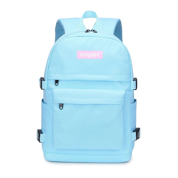 black cool backpack high school bag